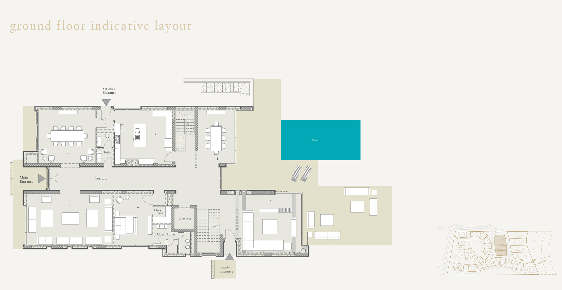 Nudra at Saadiyat Island floor plan 1