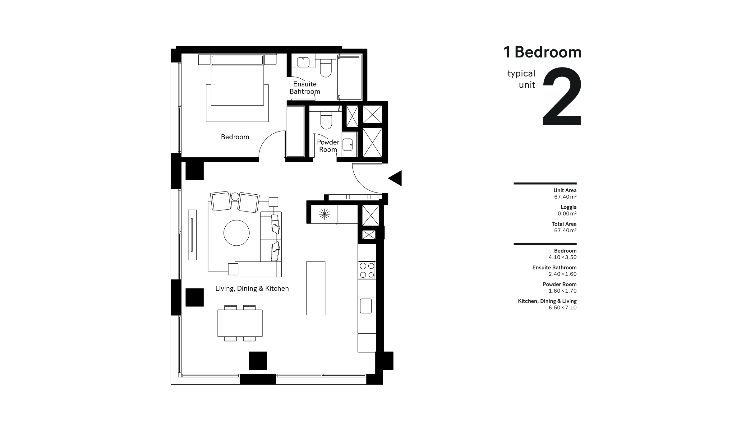 Pixel at Al Reem Island floor plan 2