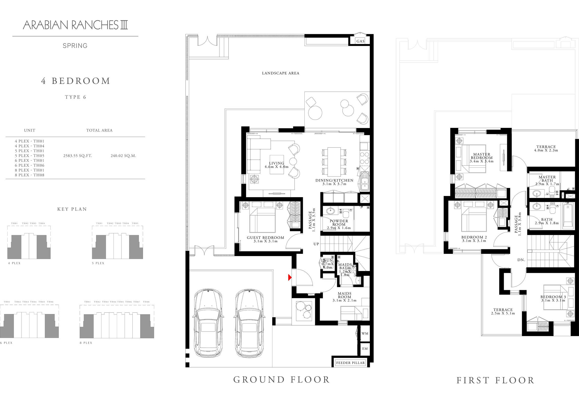 Spring at Arabian Ranches 3 floor plan 2