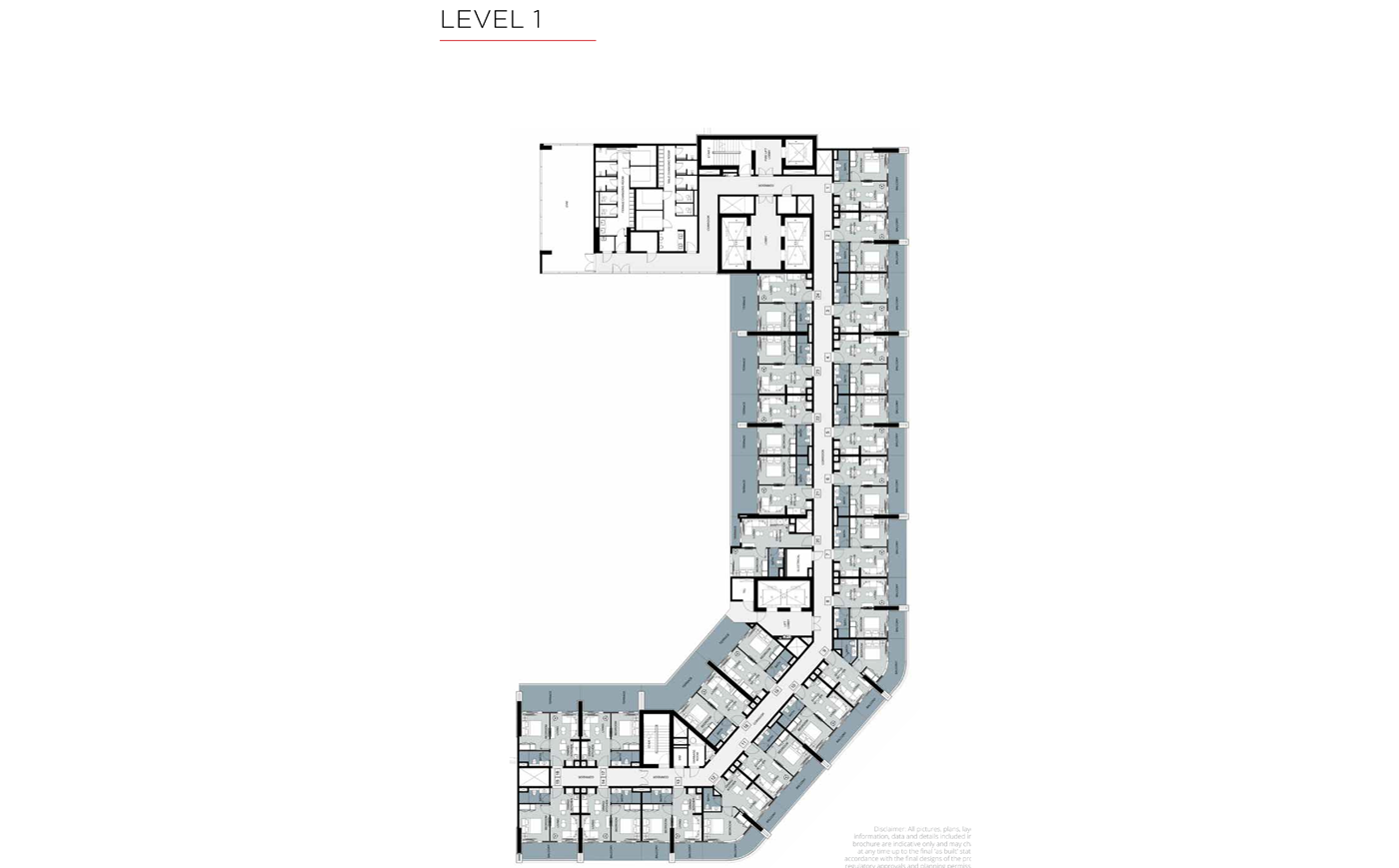 Zada Tower floor plan 3