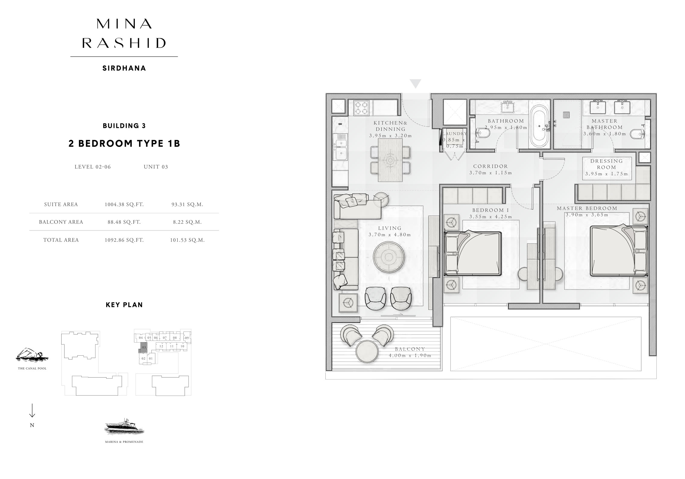 Sirdhana at Mina Rashid floor plan 3