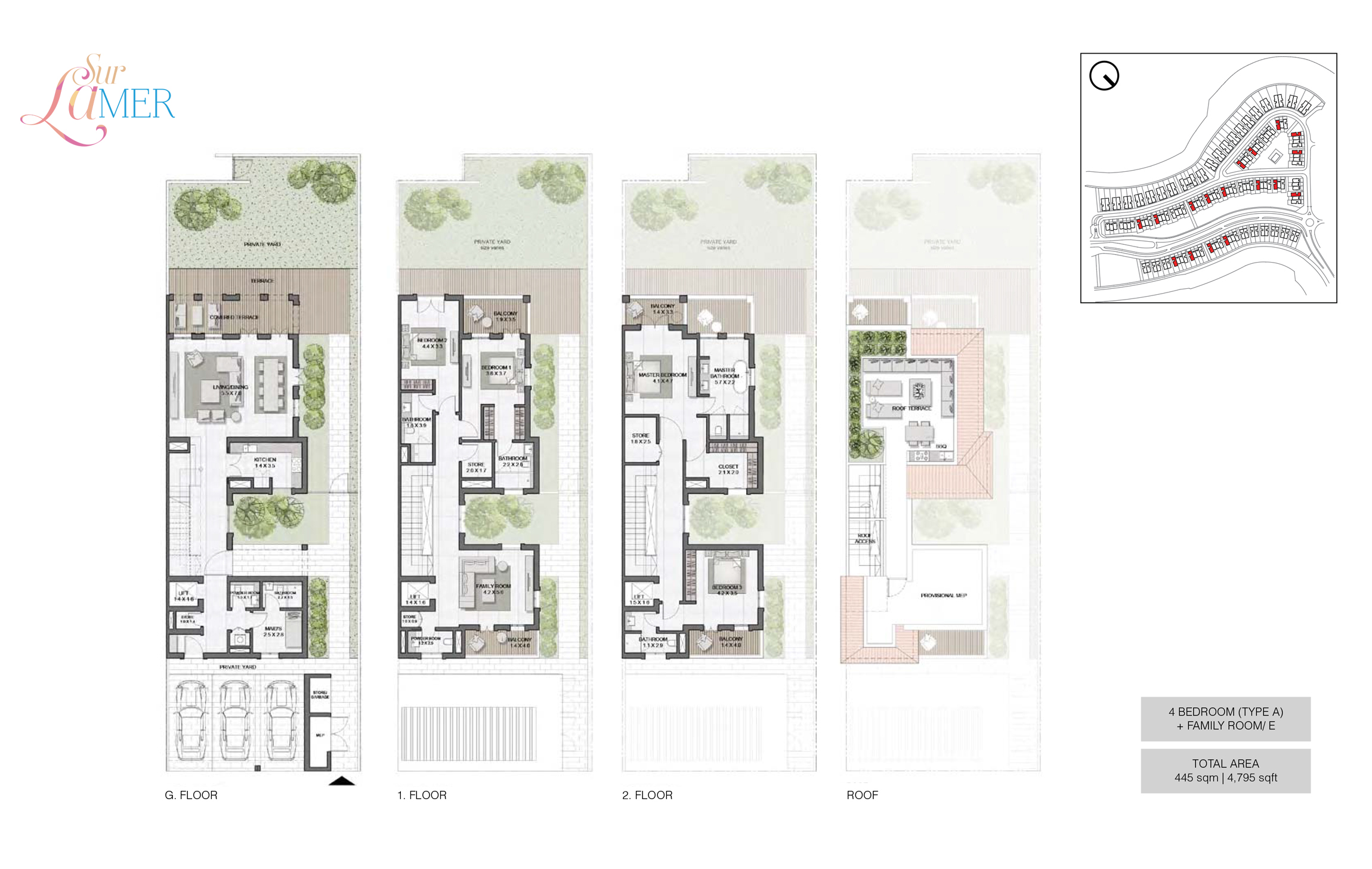 Sur La Mer floor plan 2