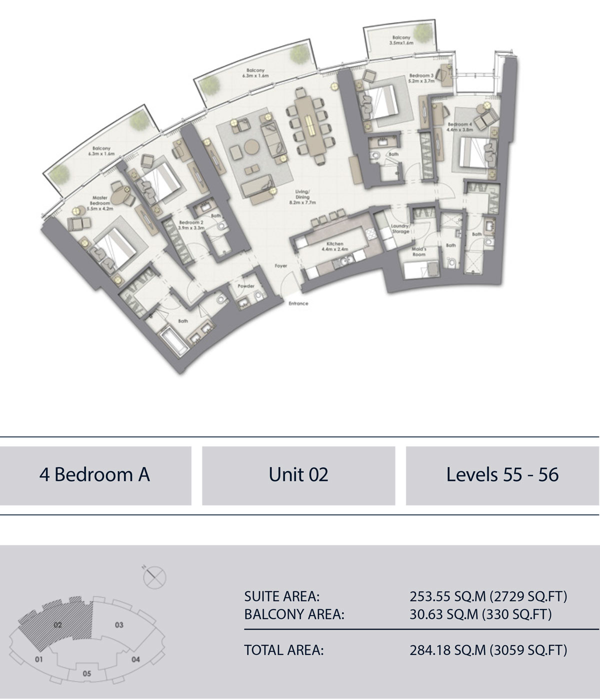 Opera Grand floor plan 5