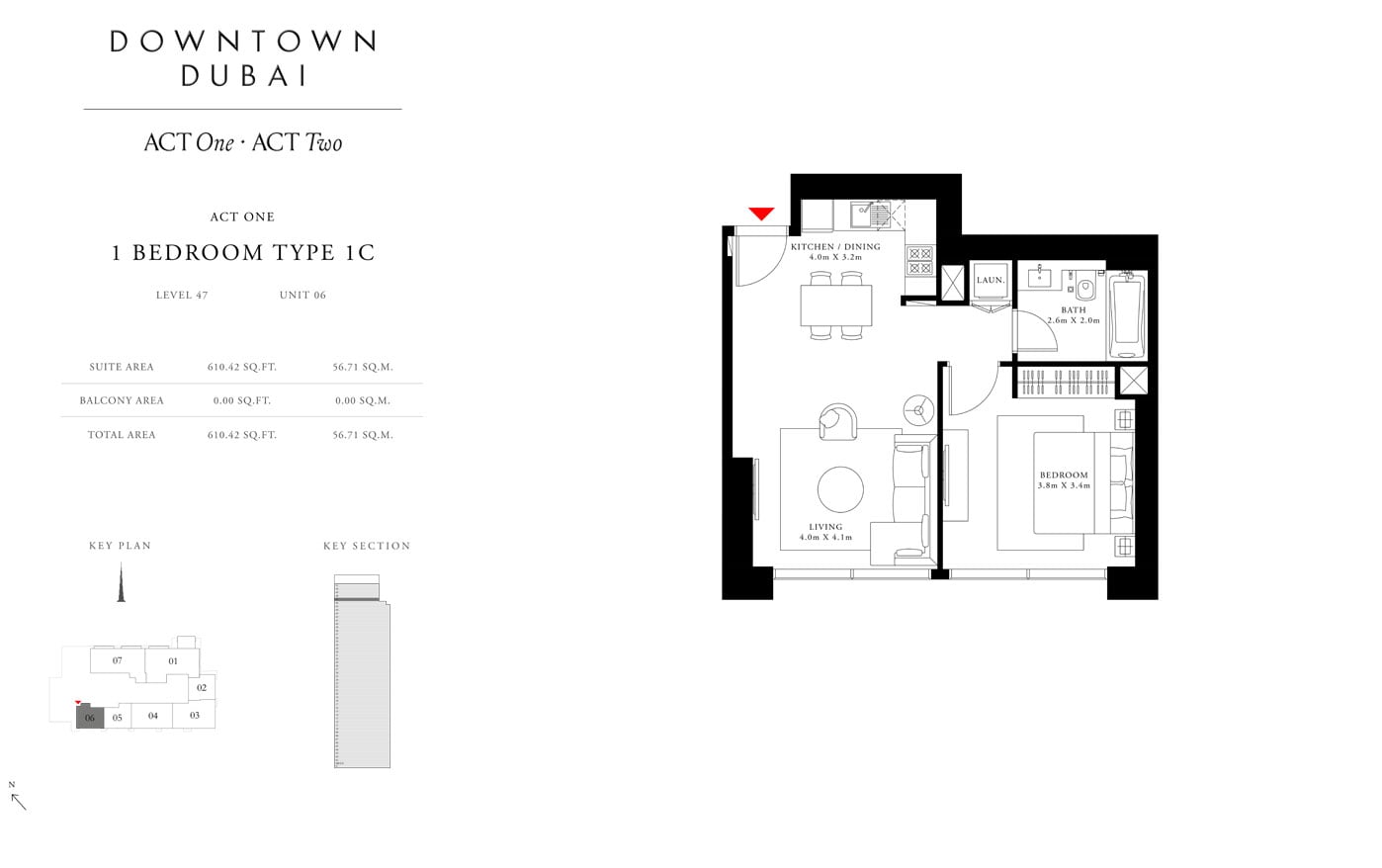 ACT Towers floor plan 1