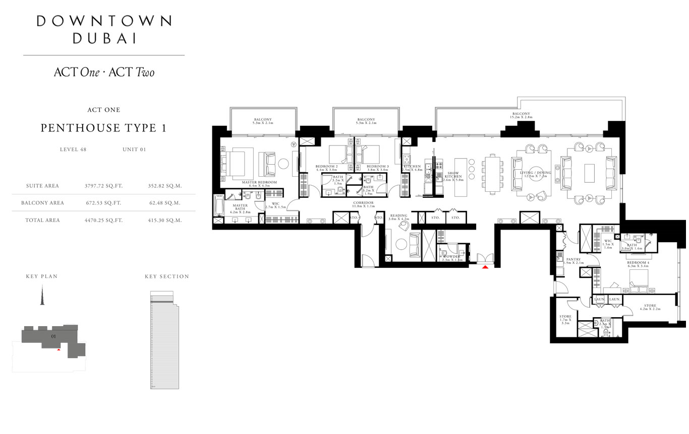 ACT Towers floor plan 3