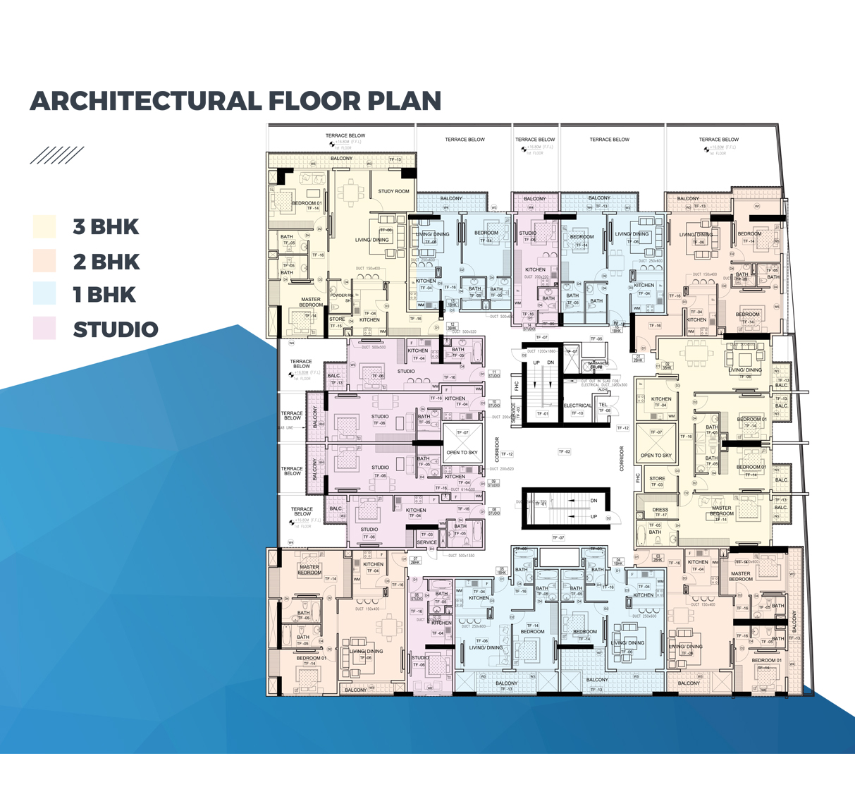 Marwa Heights floor plan 3