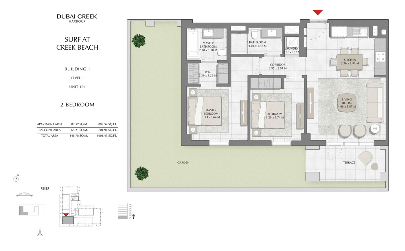 Surf at Creek Beach floor plan 2
