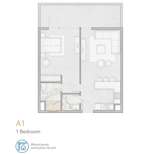 Aria Apartments floor plan 2