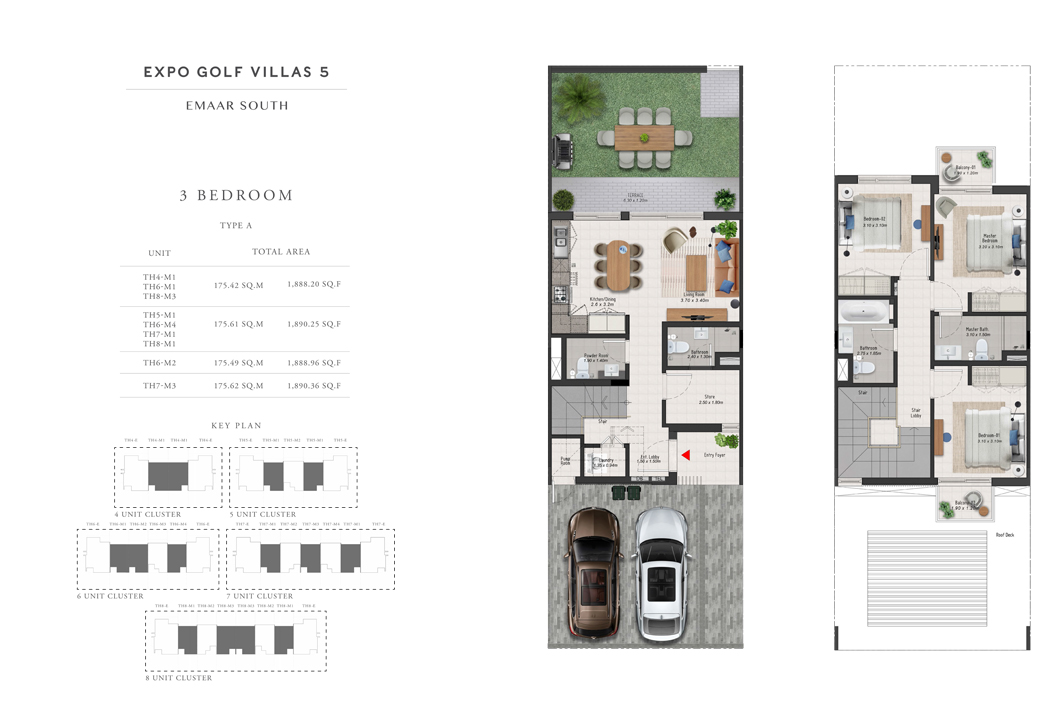 Expo Golf Villas Phase 5 floor plan 1
