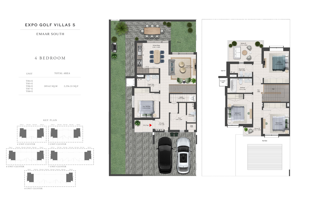 Expo Golf Villas Phase 5 floor plan 2