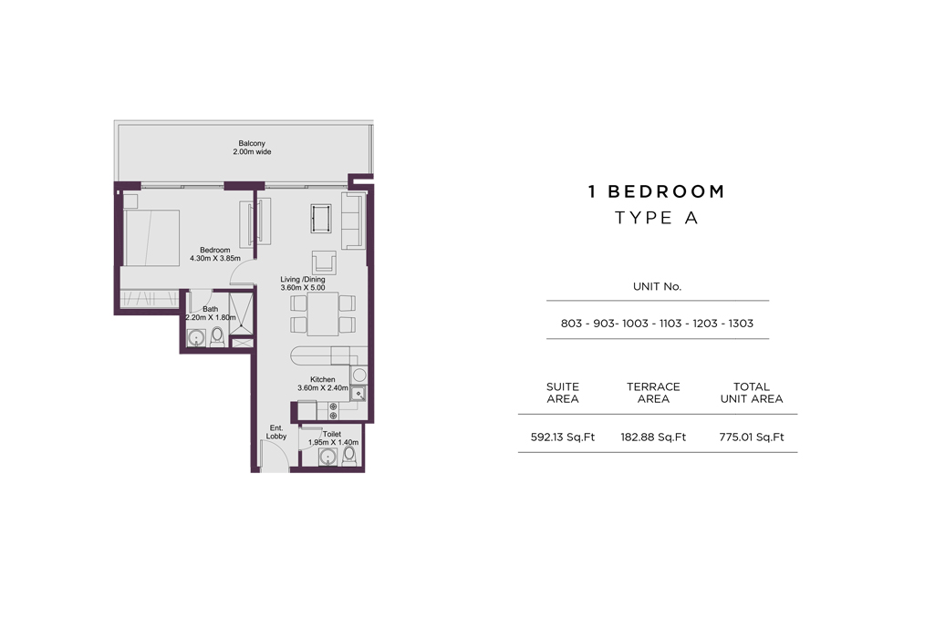 Dune Residency floor plan 2