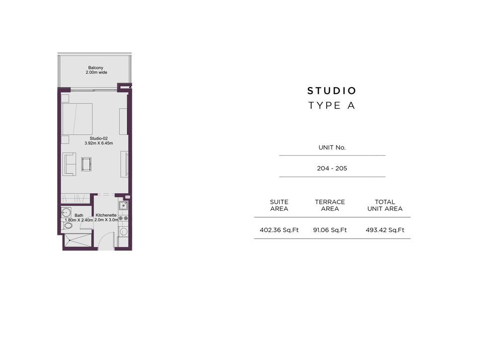 Dune Residency floor plan 1