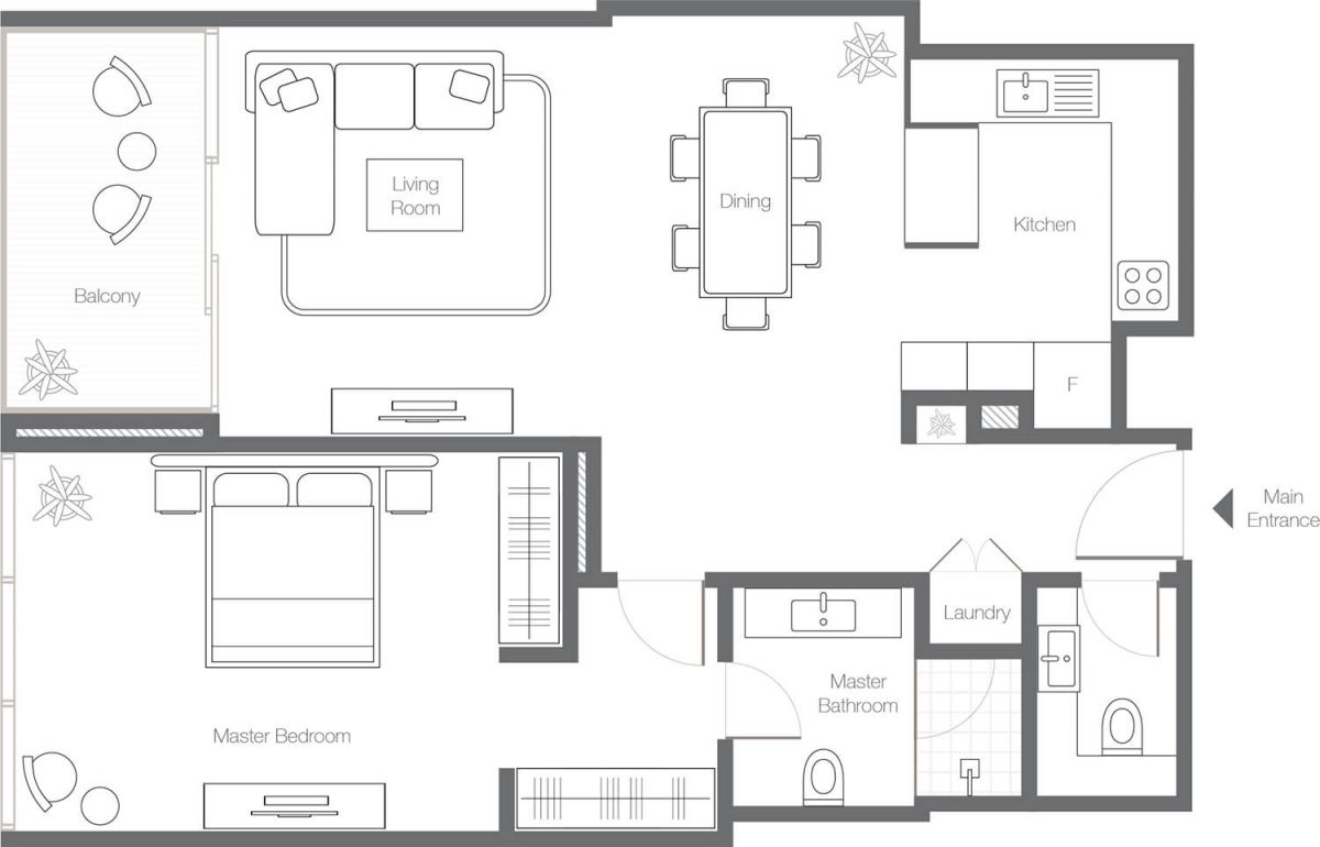 Banyan Tree Residences floor plan 1