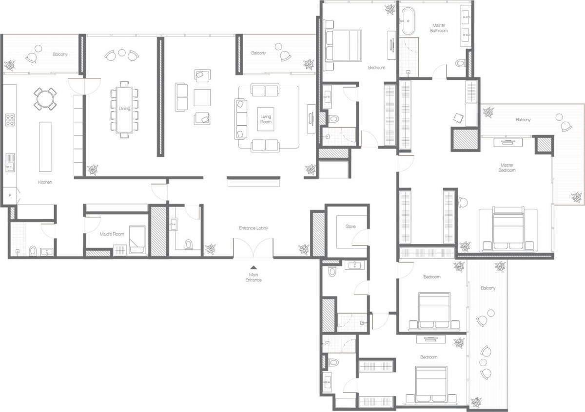 Banyan Tree Residences floor plan 2