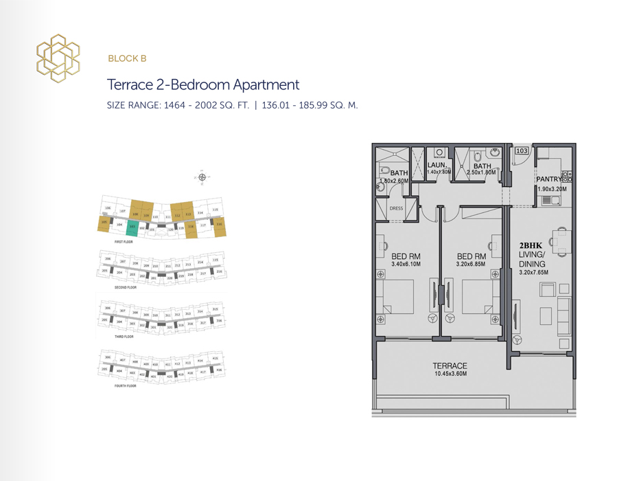 The Wings floor plan 3