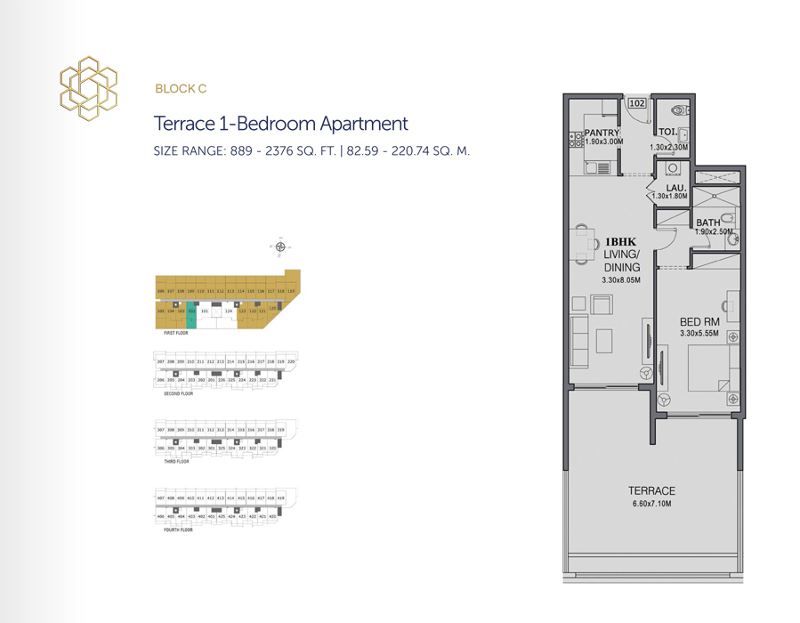 The Wings floor plan 2