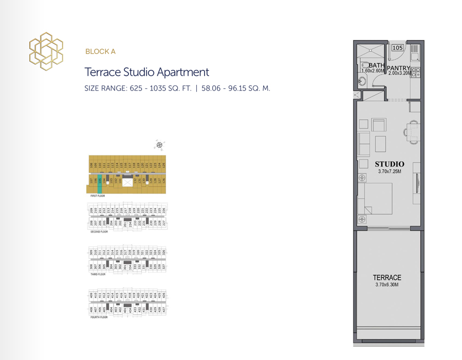 The Wings floor plan 1