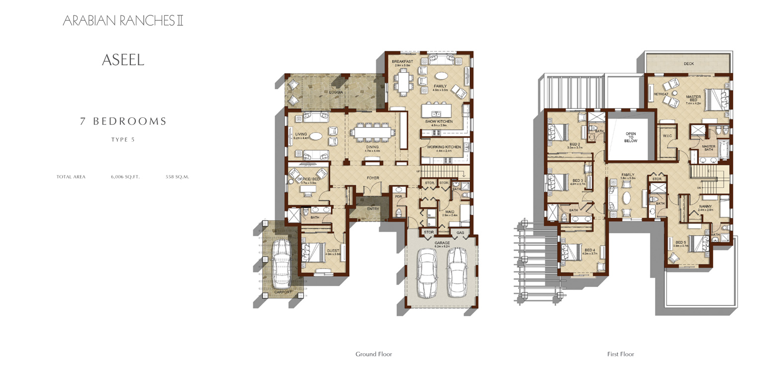 Aseel Villas floor plan 4
