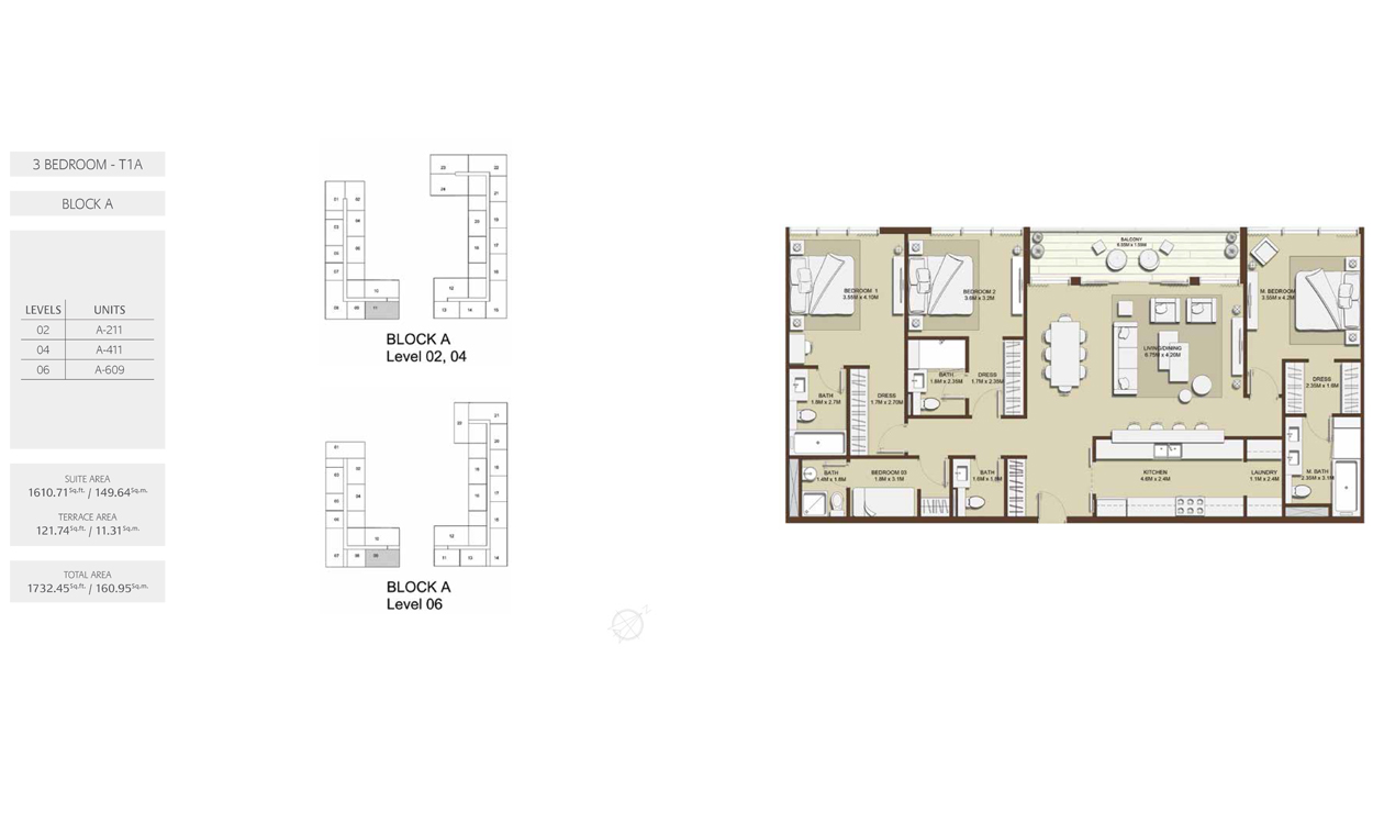 Mulberry at Park Heights floor plan 3