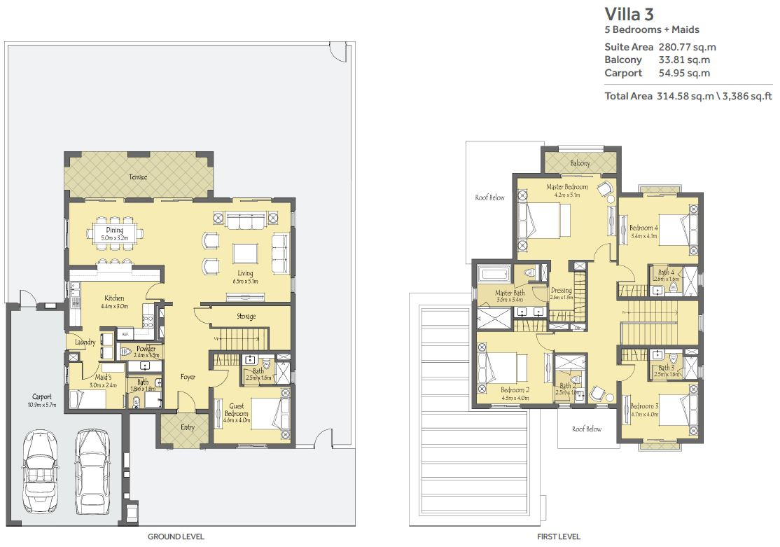 La Quinta at Villanova floor plan 3