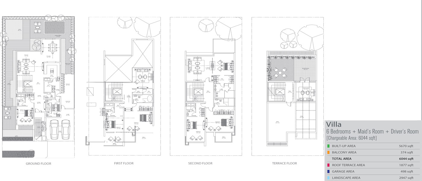 Grand Views Villas floor plan 1
