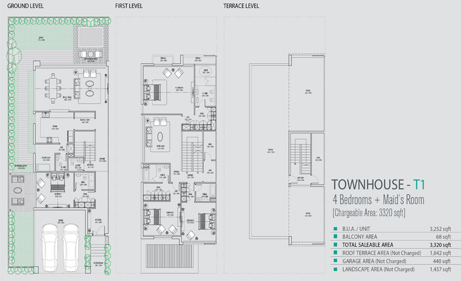 Grand Views Townhouses floor plan 2