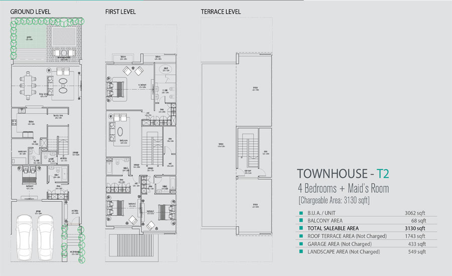Grand Views Townhouses floor plan 1