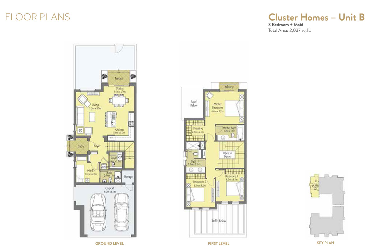 Villanova Amaranta floor plan 3