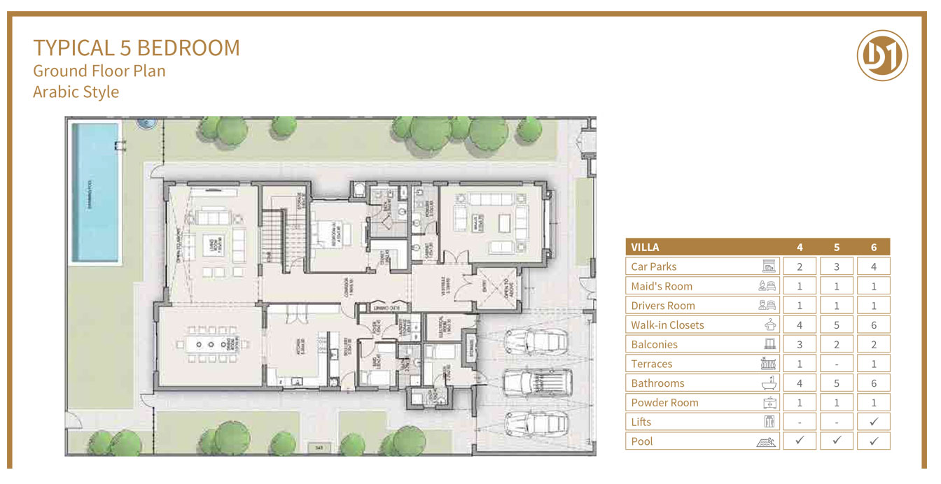 District One floor plan 4