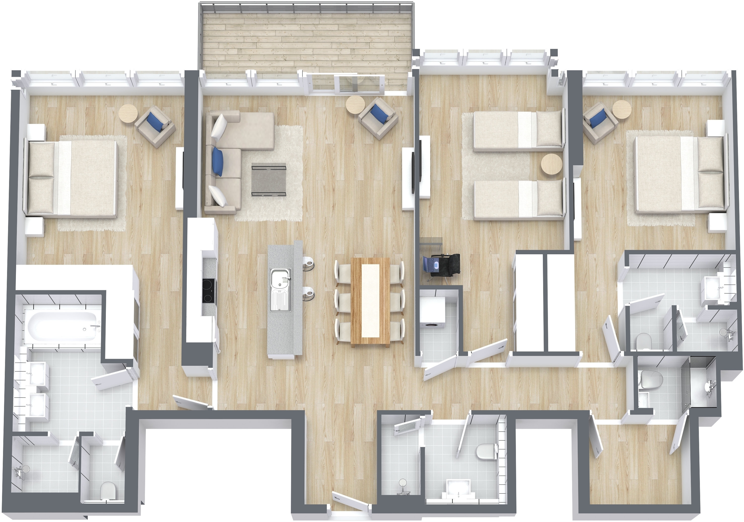 The 8 floor plan 5
