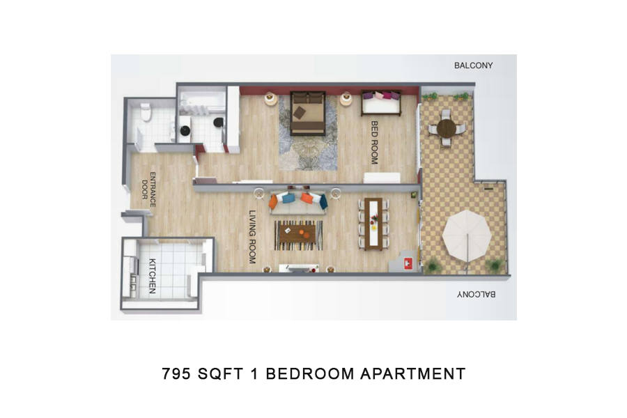 Uniestate Prime Tower floor plan 2