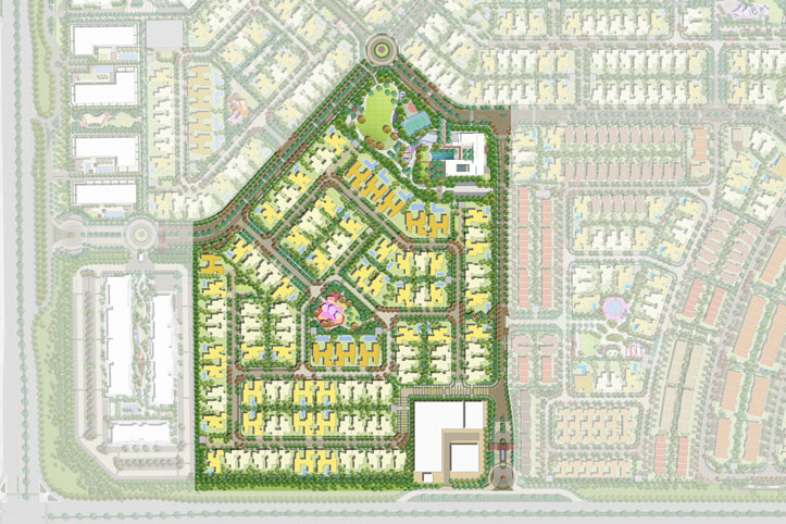 Orchid Plots at Al Zahia floor plan 1