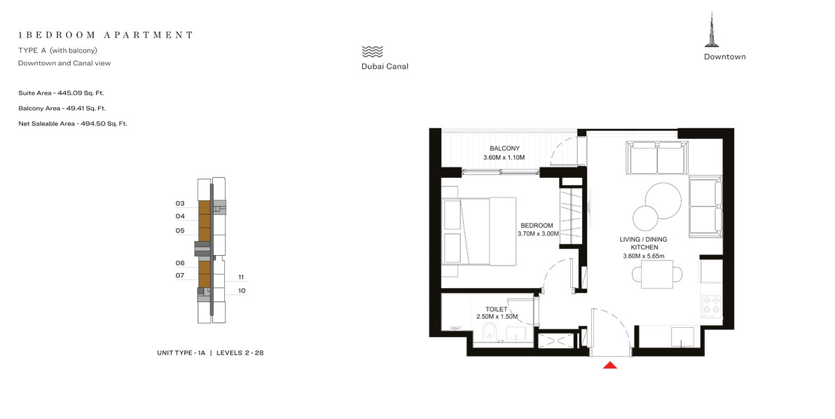 Sobha Creek Vistas Reserve floor plan 1