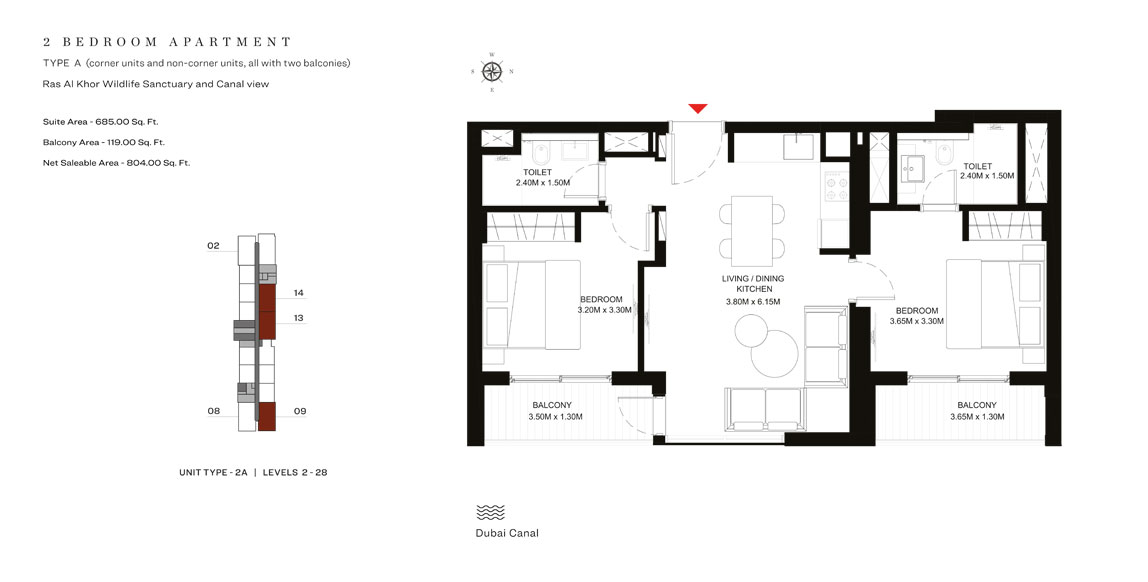 Sobha Creek Vistas Reserve floor plan 3