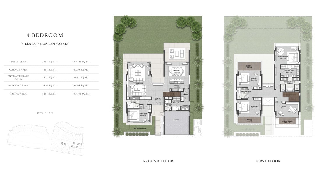 Golf Place Phase 2 floor plan 1