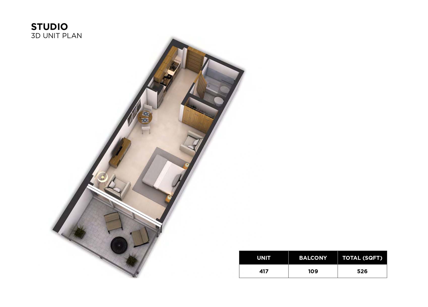 Loreto at Damac Hills floor plan 1