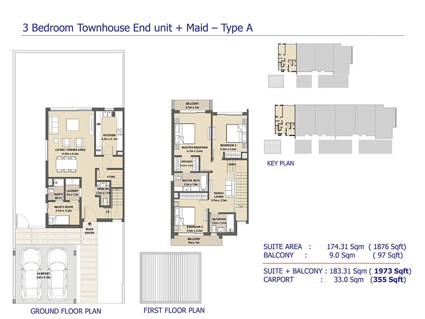 Arabella 3 At Mudon floor plan 1