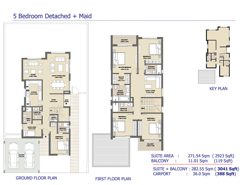 Arabella 3 At Mudon floor plan 4