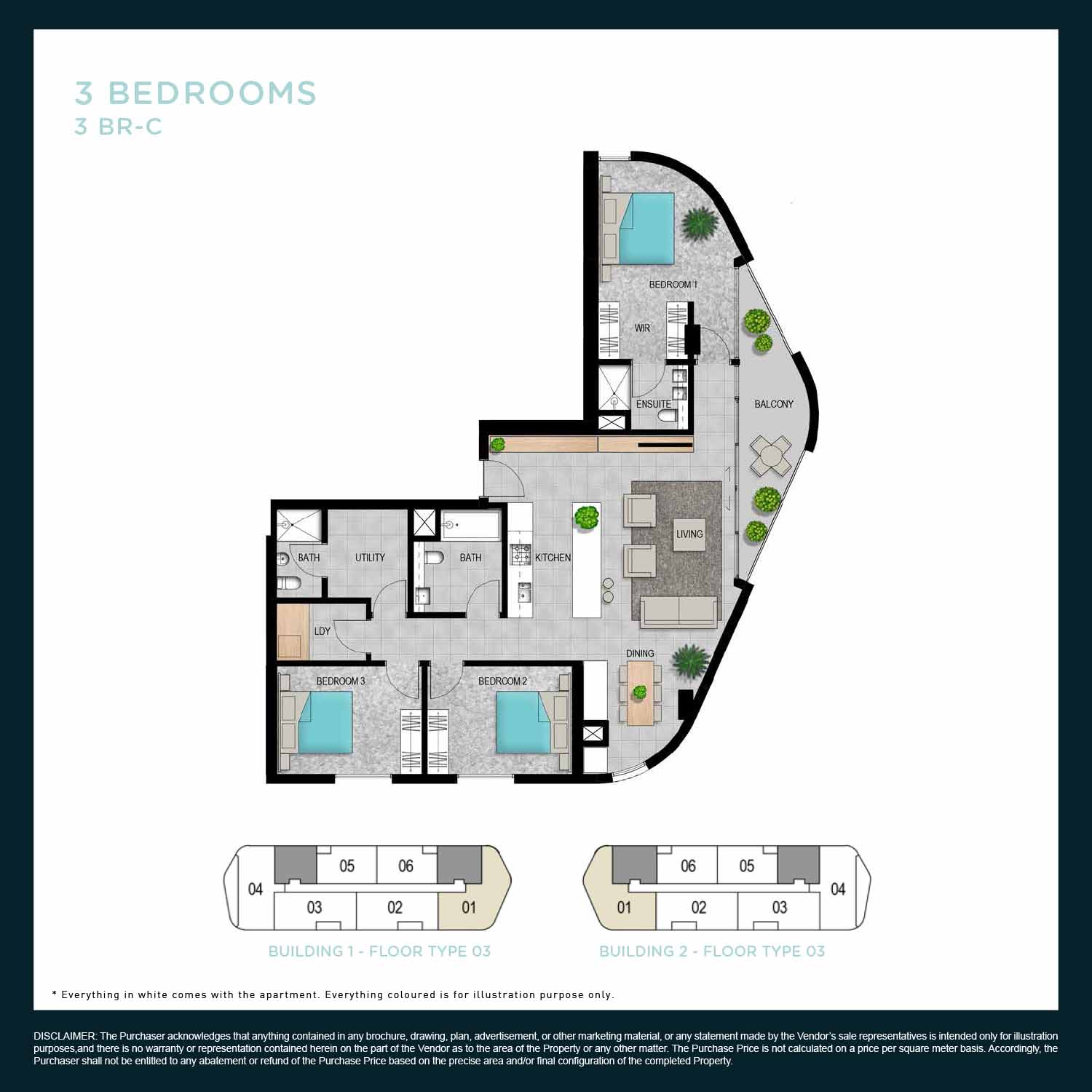 Meera Apartments floor plan 4