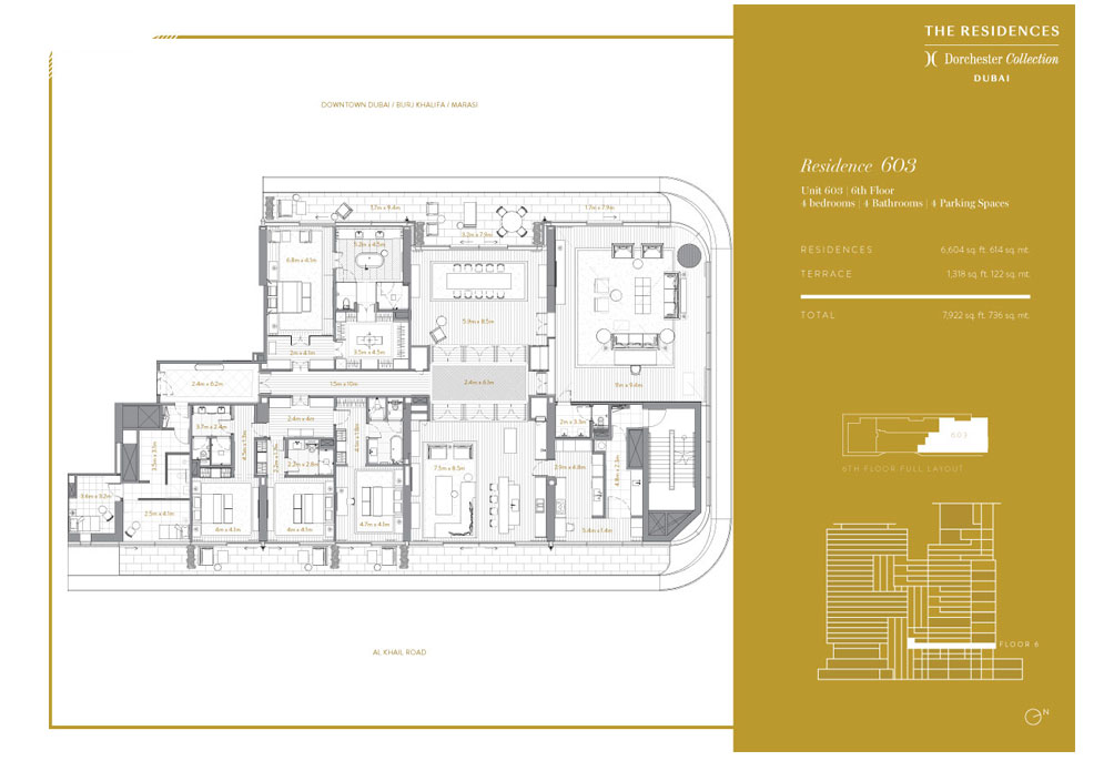 Dorchester Collection floor plan 3