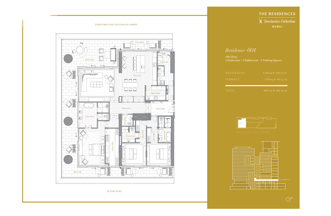 Dorchester Collection floor plan 2