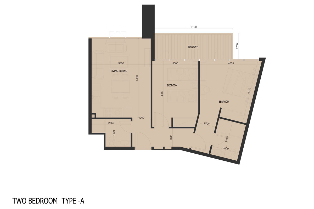 Alexis Tower floor plan 4