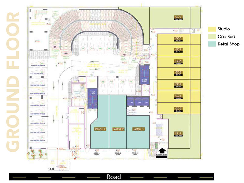 Plazzo Heights floor plan 1