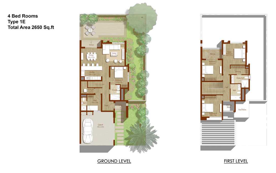 Reem Townhouses floor plan 2