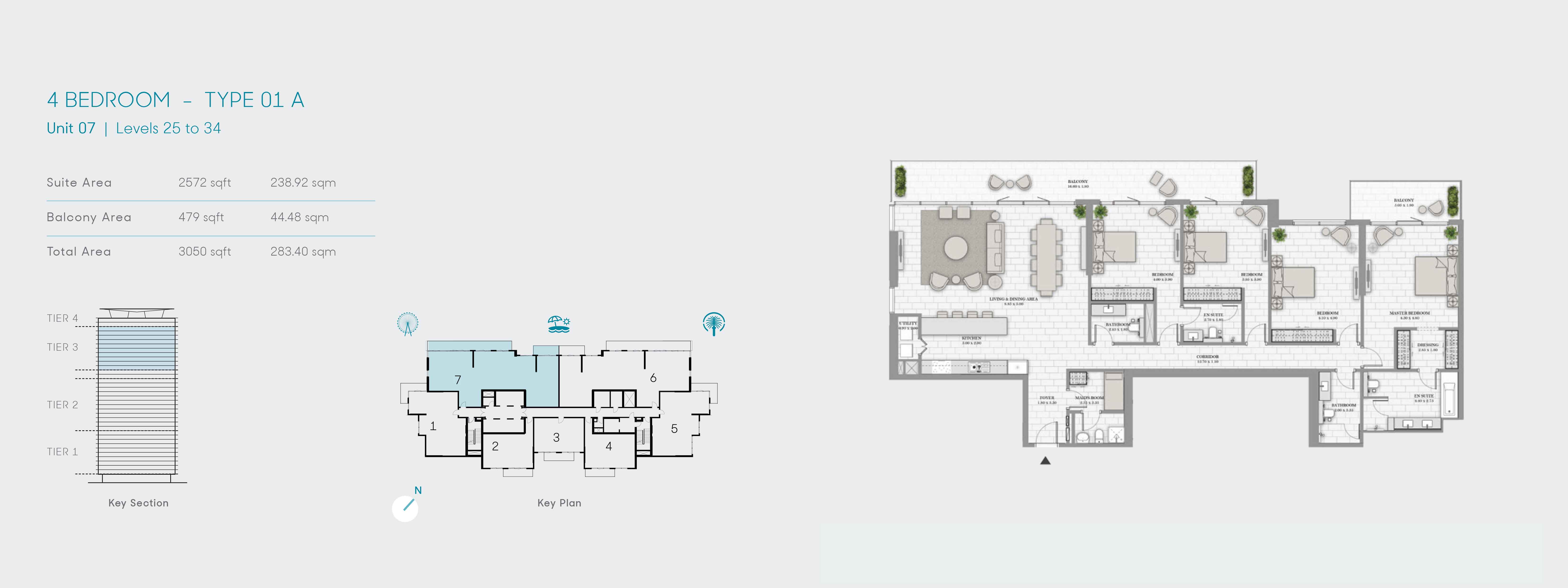 La Vie at JBR floor plan 5