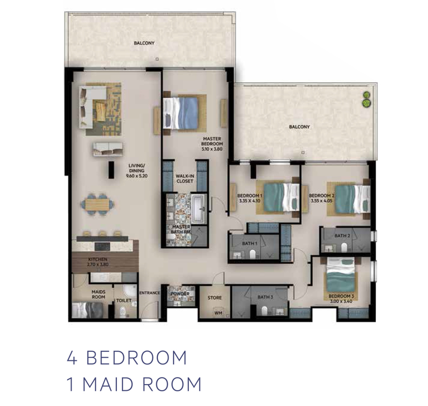 OIA Residence floor plan 4