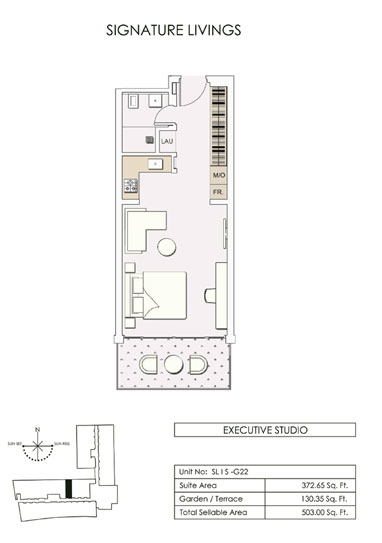 Signature Livings floor plan 1