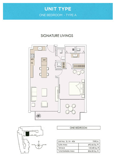 Signature Livings floor plan 2
