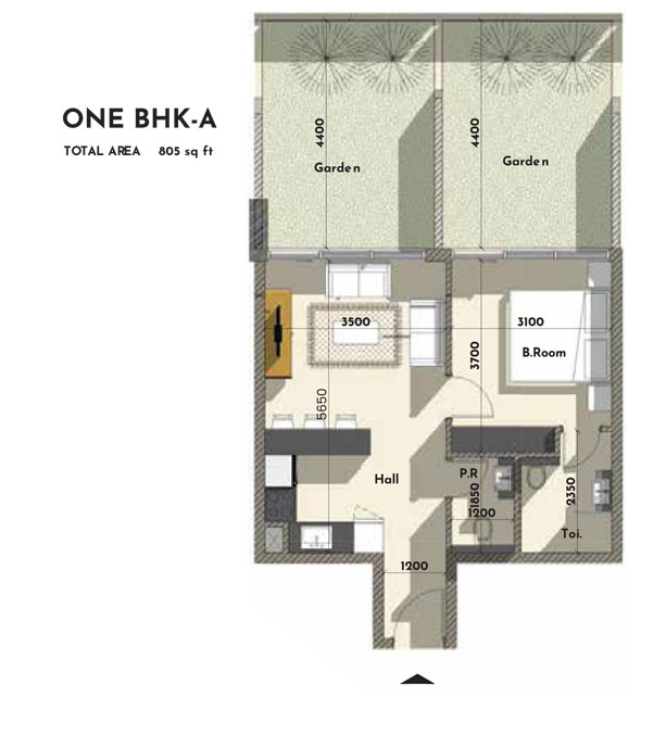 Samana Golf Avenue floor plan 2