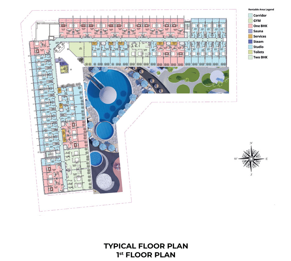 Samana Golf Avenue floor plan 3